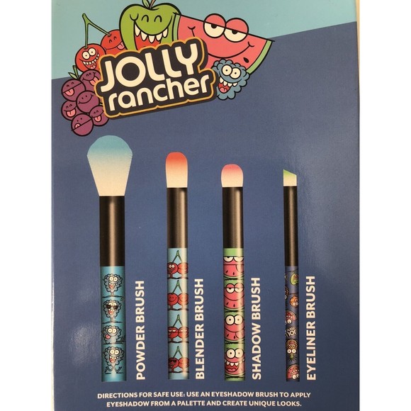 JOLLY Rancher 4 Piece Cosmetic Brush Set - Picture 3 of 4